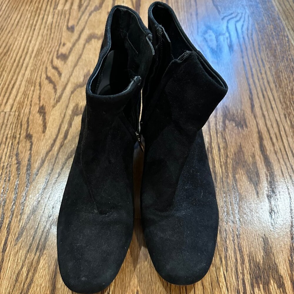 Black Suede Sam Edelman Booties